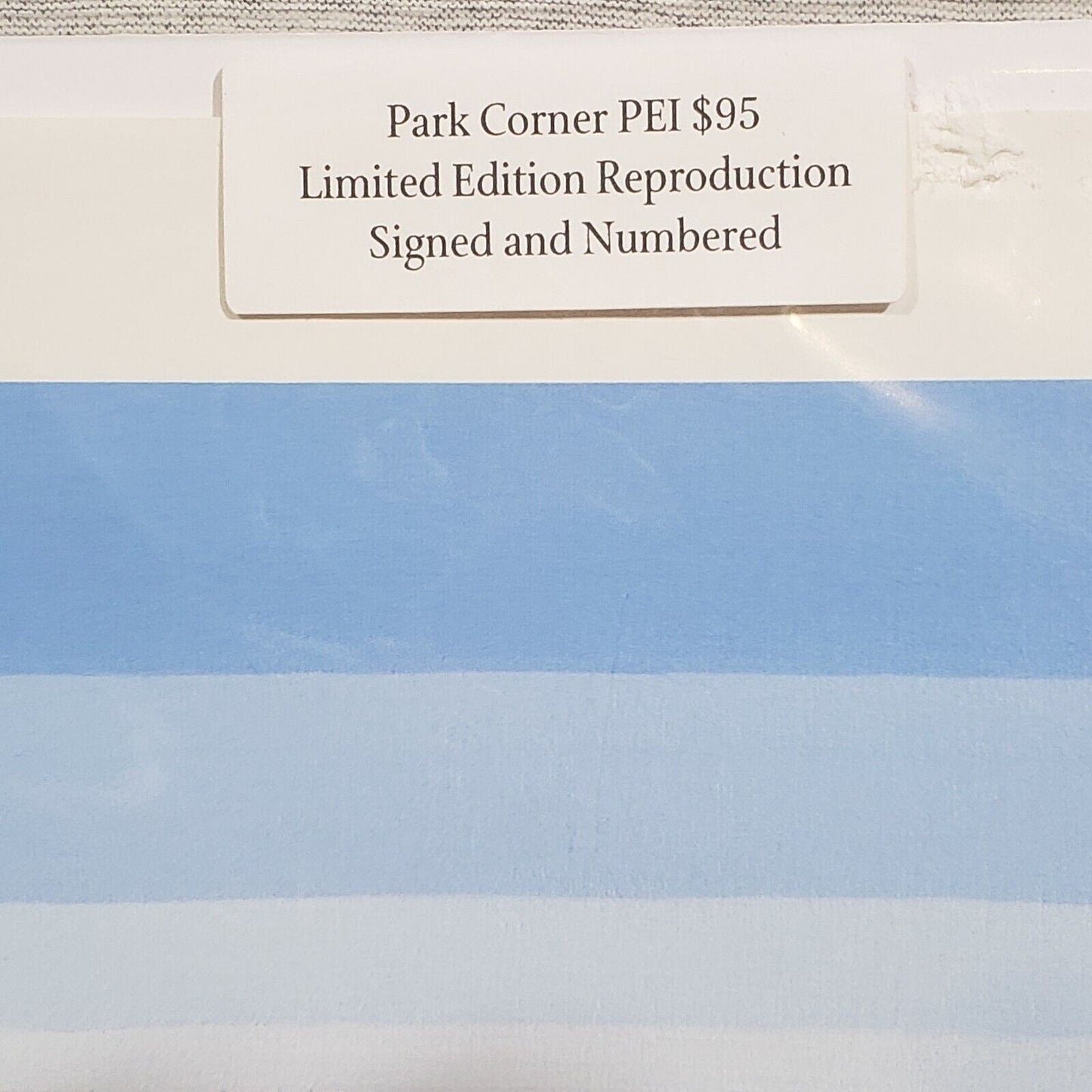 Park Corner PEI Limited Edition Reproduction Signed 106/200 by Susan Christensen